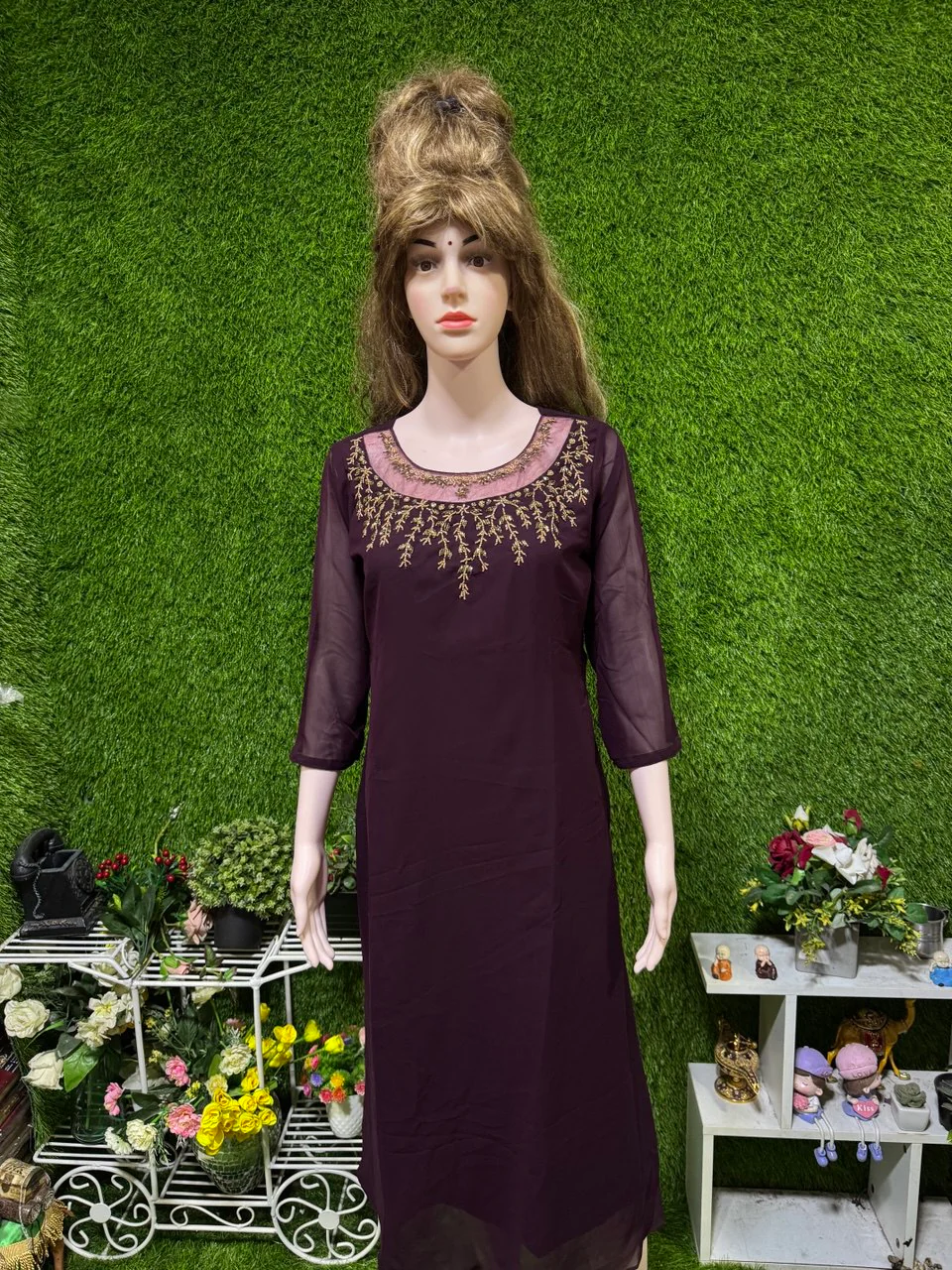 Cropped Faux leather Jacket