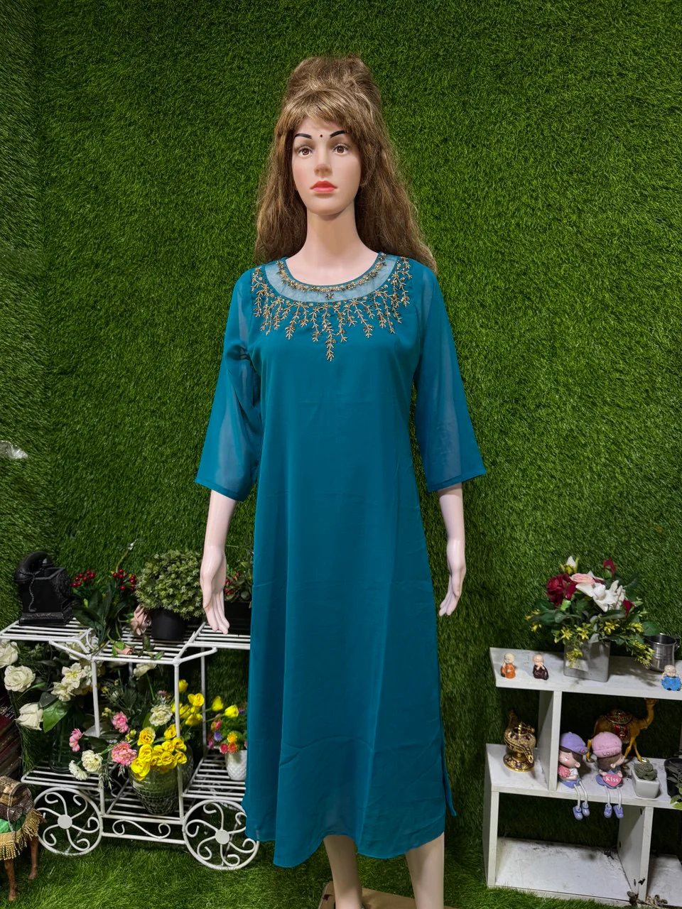 Cropped Faux leather Jacket