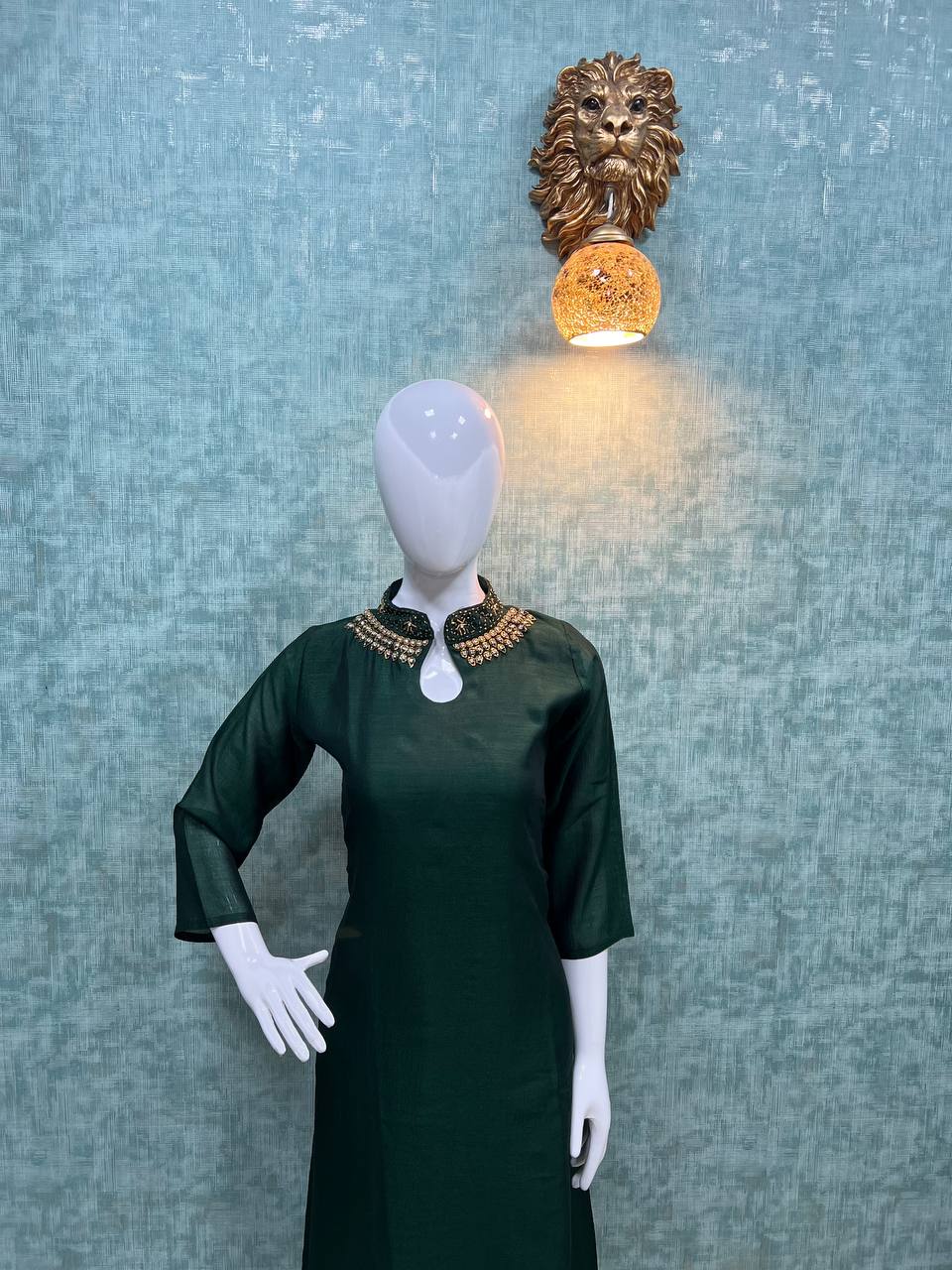 Plain Cotton Kurti