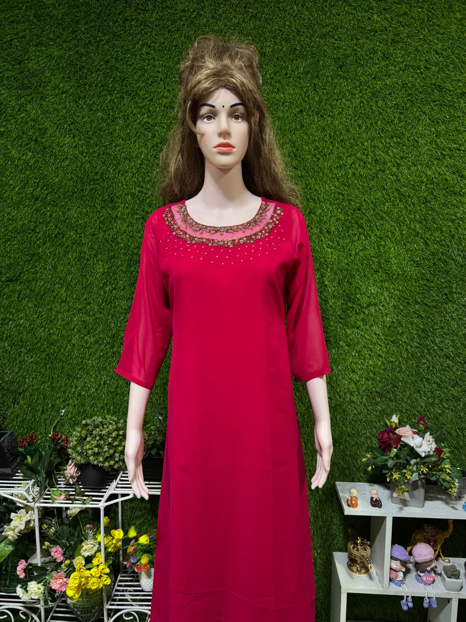 Cropped Faux leather Jacket